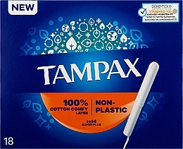 УЦЕНКА Тампоны с аппликатором, 18 шт. - Tampax Compak Super Plus * — фото N2