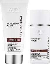 Набор - APIS Professional Coffee Shot Merry Christmas Set (f/cr/100ml + peel/200ml) — фото N2