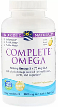 Пищевая добавка, лимон 565 мг "Омега-3-6-9" - Nordic Naturals Complete Omega Lemon — фото N2