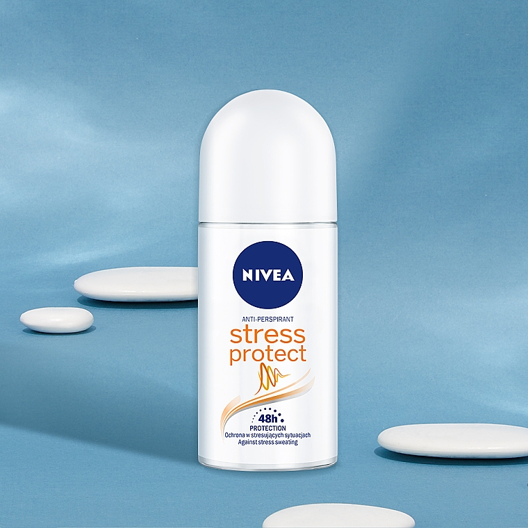 Дезодорант шариковый антиперспирант "Защита Антистресс" - NIVEA Stress Protect Roll-On For Women — фото N2