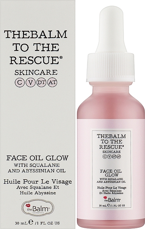 Олія для сяйва шкіри обличчя - theBalm To The Rescue Face Oil Glow — фото N2