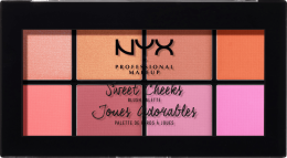 Парфумерія, косметика Палетка рум'ян - NYX Professional Makeup Sweet Cheeks Blush Palette