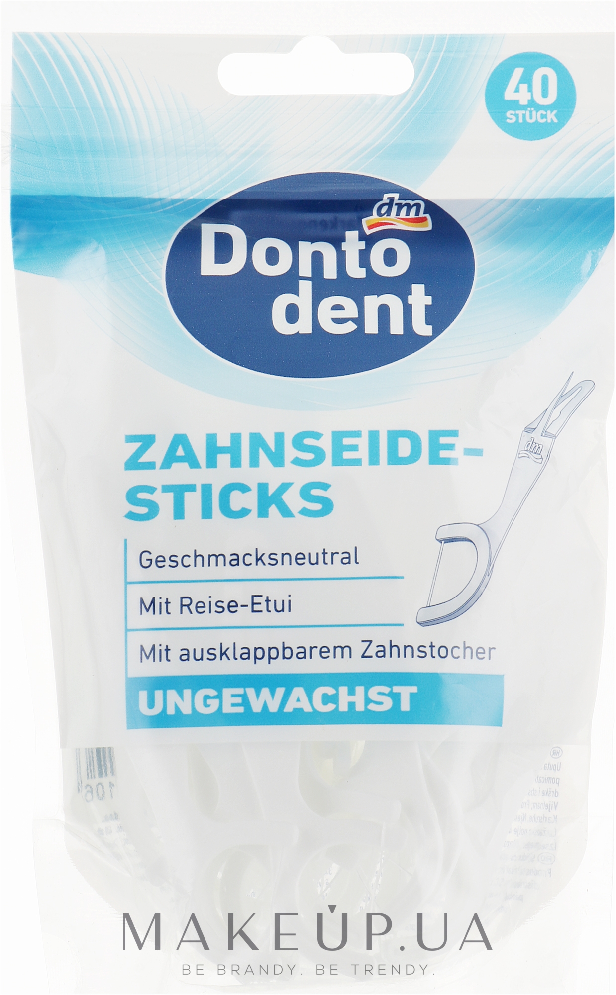 Зубні нитки-палички - Dontodent — фото 40шт