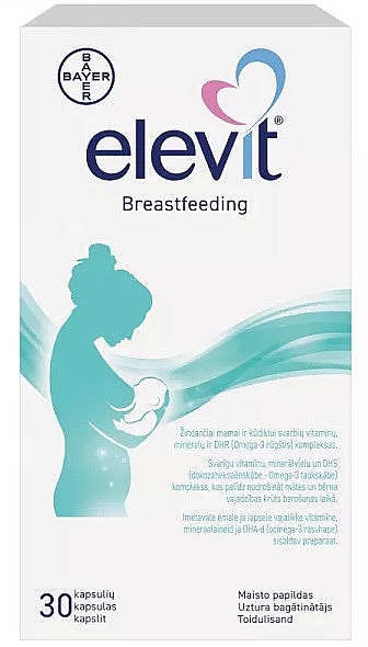 Харчова добавка "Елевіт. Грудне вигодовування" - Bayer Elevit Breastfeeding — фото N1