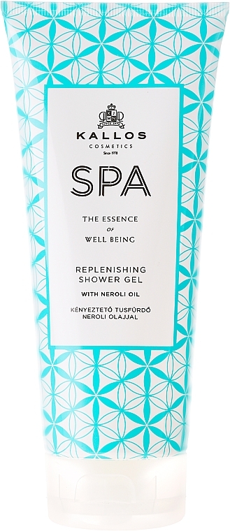 Гель для душа восстанавливающий "C маслом Нероли" - Kallos Cosmetics SPA Shower Gel — фото N1