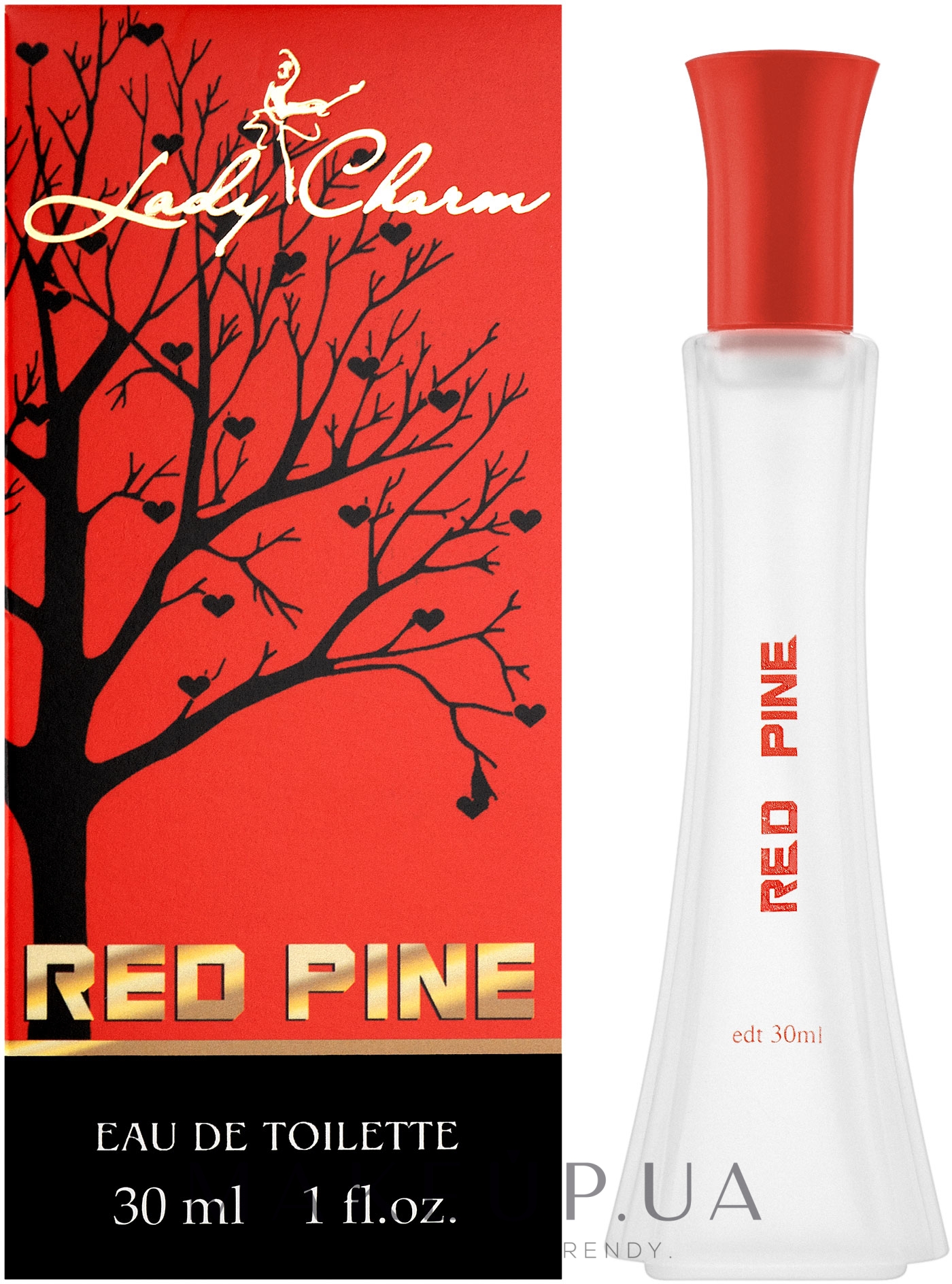 Aroma Parfume Lady Charm Red Pine - Туалетна вода — фото 30ml