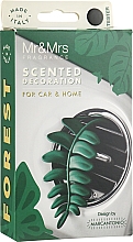 Парфумерія, косметика Ароматизатор у машину з ароматом соснового лісу "Зелена папороть" - Mr&Mrs Forest Fern Pine Forest
