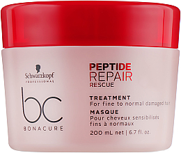 Духи, Парфюмерия, косметика УЦЕНКА Восстанавливающая маска - Schwarzkopf Professional BC Repair Rescue PeptideTreatment *