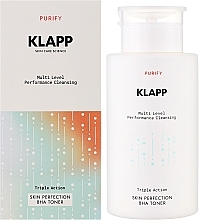 Тонік з ВНА для жирної та комбінованої шкіри - Klapp Multi Level Performance Purify Skin Perfection BHA Toner — фото N2