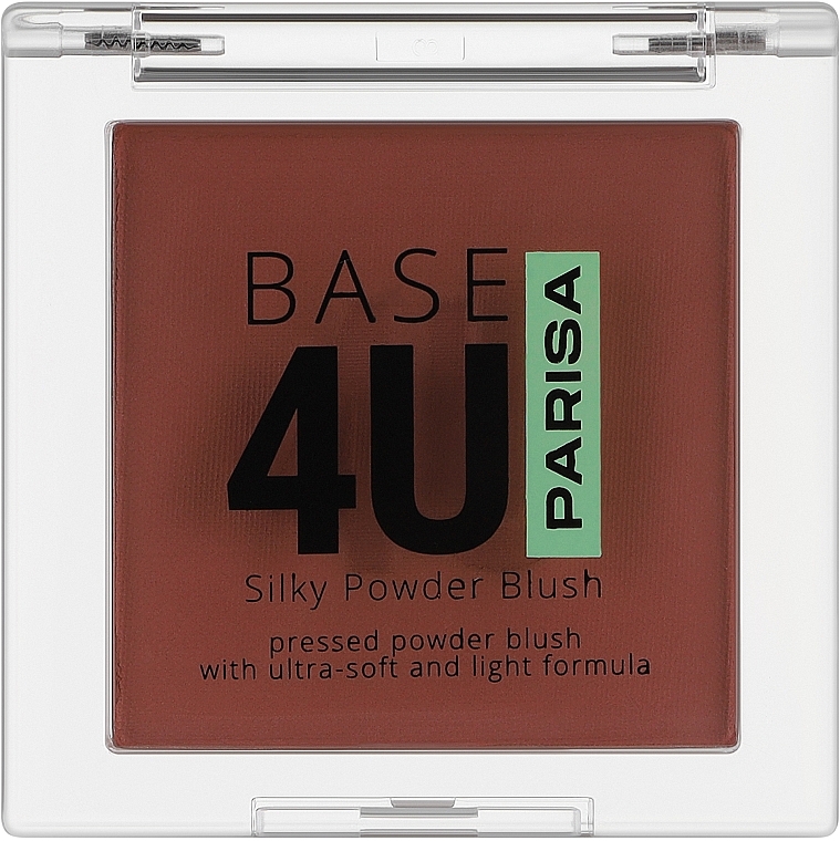 Рум'яна В-705 - Parisa Cosmetics Base 4U Silky Powder Blush — фото N1