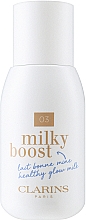 Духи, Парфюмерия, косметика Тональная основа - Clarins Milky Boost (мини)