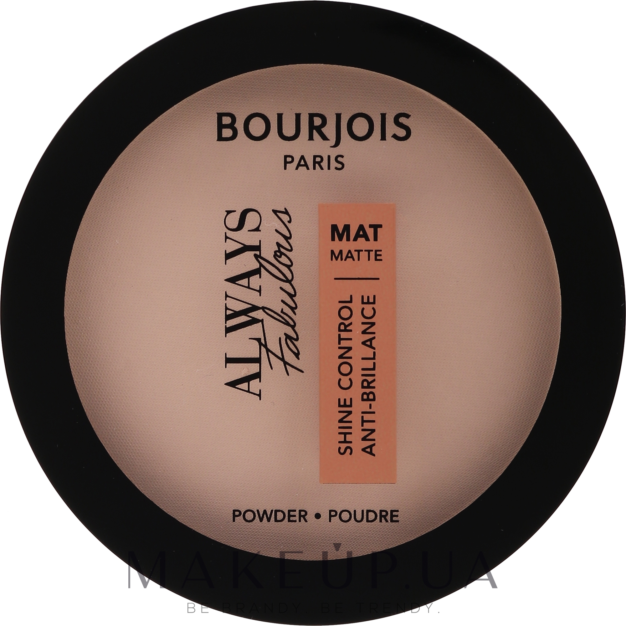 Матирующая пудра для лица - Bourjois Always Fabulous Mat Powder — фото 200 - Rose Vanilla
