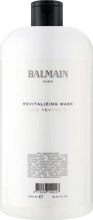 Відновлювальна зволожувальна маска для волосся - Balmain Paris Hair Couture Revitalizing Mask — фото N1