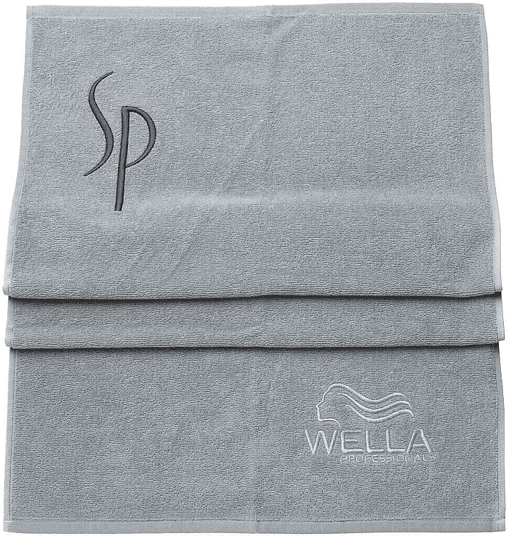 Полотенце, серое - Wella Professionals SP Men Towel — фото N1