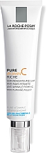 Антивозрастной увлажняющий крем-филлер комплексного действия для сухой чувствительной кожи лица - La Roche-Posay Pure Vitamin C Rich — фото N1