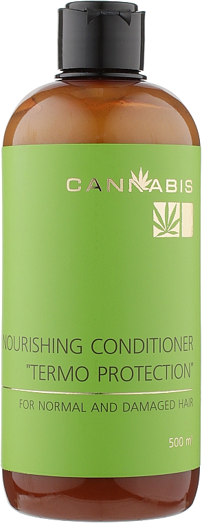 Питательный кондиционер для волос «Термозащита» - Cannabis Nourishing Conditioner "Termo Protection" For Normal And Damaged Hair