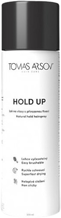 Лак для волос естественной фиксации - Tomas Arsov Hold Up Natural Hold Hair Spray — фото N1