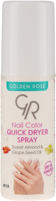 Сушка-спрей для лаку - Golden Rose Nail Color Quick Dryer Spray — фото N1