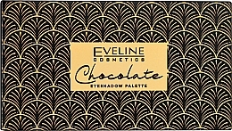 Палетка тіней для повік - Eveline Cosmetics Eyeshadow Palette Chocolate — фото N2