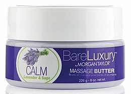 Парфумерія, косметика Масажна олія для ніг і рук "Лаванда й шавлія" - Morgan Taylor Bare Luxury Calm Lavender & Sage Massage Butter