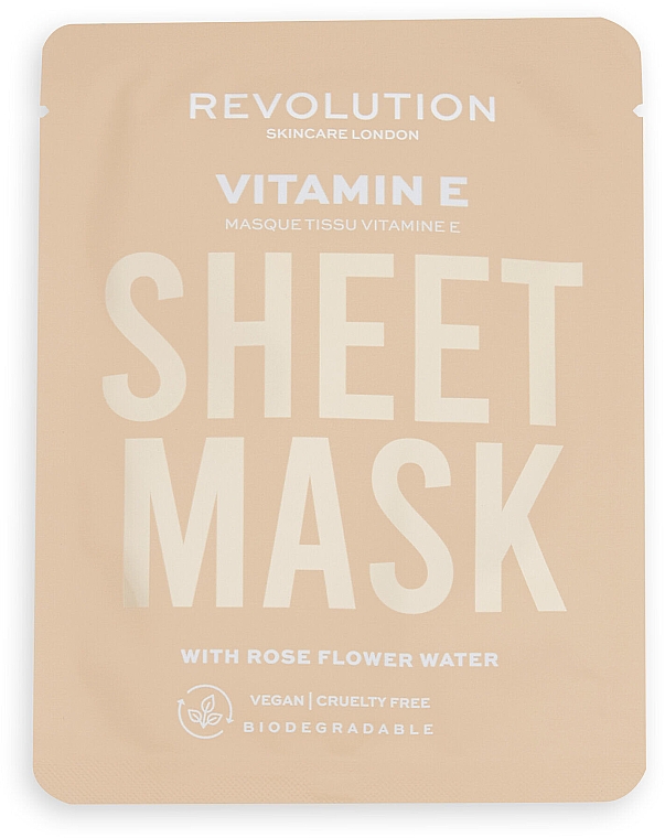 Набор масок для сухой кожи - Revolution Skincare Dry Skin Biodegradable Sheet Mask (f/mask/3pcs) — фото N4