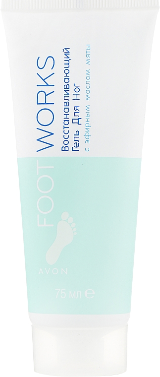 Восстанавливающий гель для ног с эфирным маслом мяты - Avon Foot Works