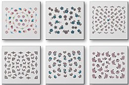 Духи, Парфюмерия, косметика Комплект наклеек для ногтей 42942 - Top Choice Nail Decorations Stickers Set