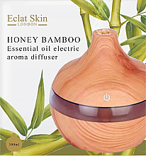 Ароматерапевтичний дифузор, зволожувач і нічник 3 в 1, 300 мл - Eclat Skin London Honey Bamboo Essential Oil Diffuser — фото N2