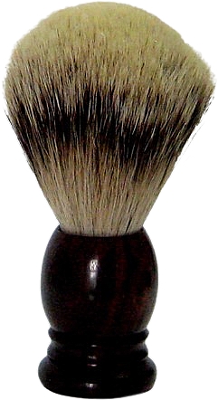 Помазок для бритья из розового дерева - Golddachs Shaving Brush Silver Tip Badger Rose Wood — фото N1