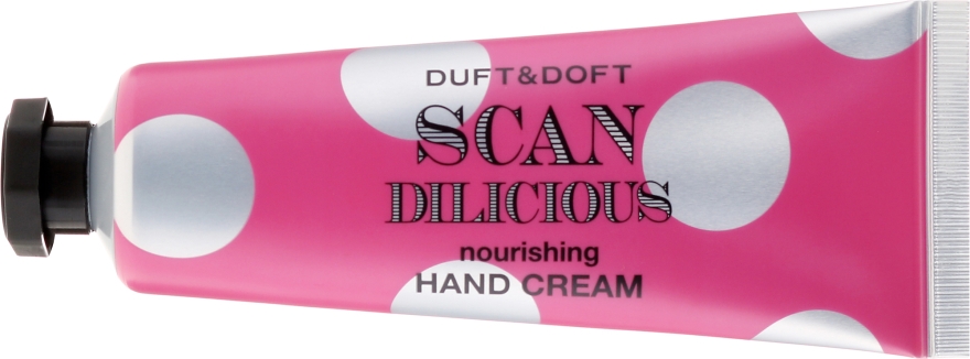 Питательный крем для рук - Duft & Doft Nourishing Hand Cream Scan Dilicious Raspberry & Magnolla — фото N1