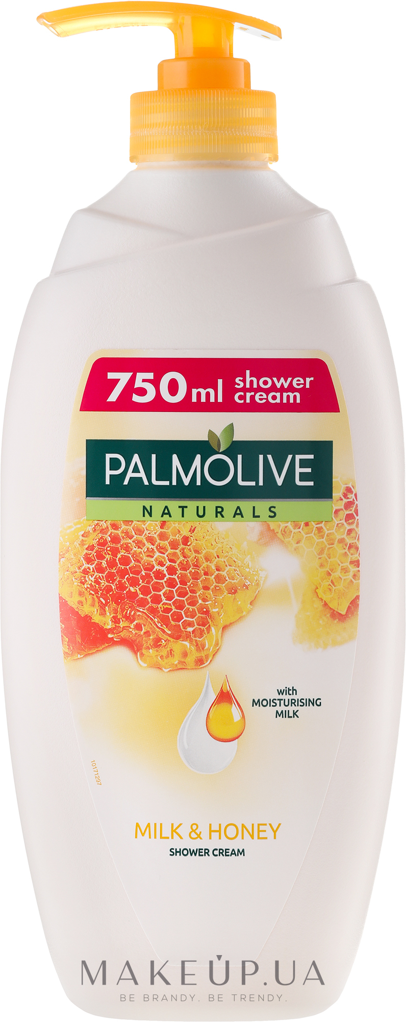 Крем-гель для душа - Palmolive Naturals Milk Honey Shower Gel (с помпой) — фото 750ml