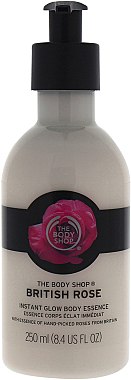 Лосьон для тела - The Body Shop British Rose Instant Glow Body Essence Lotion — фото N2