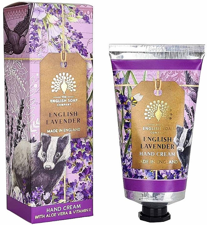 Крем для рук "Английская лаванда" - The English Soap Company Anniversary English Lavender Hand Cream — фото N1
