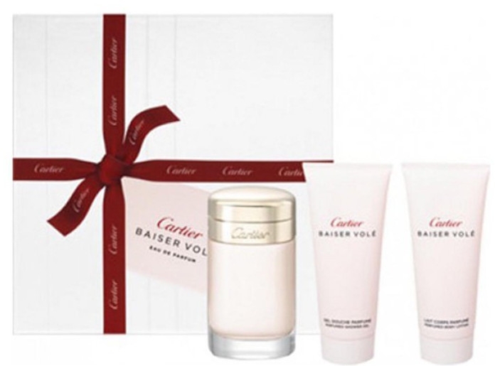 Cartier Baiser Vole edp 100ml b lot 100ml sh gel