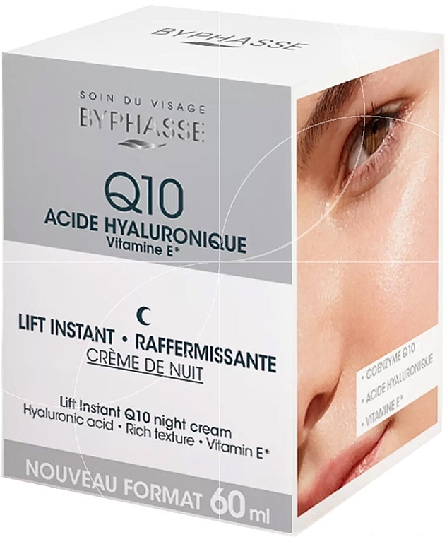 Ночной крем для лица - Byphasse Q10 Lift Instant Night Cream  — фото N1