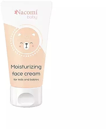 Зволожувальний крем для обличчя, для немовлят - Nacomi Baby Moisturizing Face Cream — фото N1