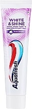 Зубна паста вибілююча - Aquafresh White & Shine Whitening Toothpaste — фото N2