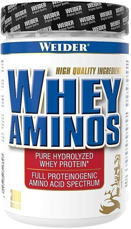 Амінокислотний комплекс, у таблетках - Weider Whey Aminos Tablets — фото N1