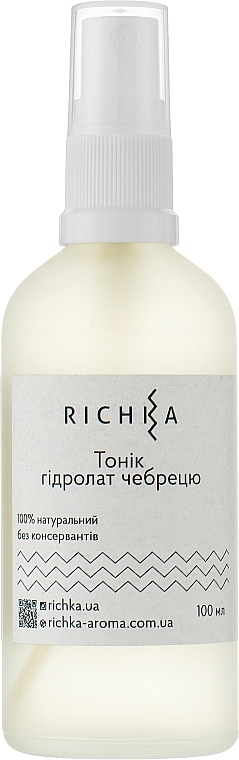 Тонік-гідролат чебрецю - Richka Tonic Hydrolate — фото N1
