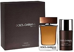 Парфумерія, косметика УЦІНКА Dolce & Gabbana The One for Men - Набір (edt/100ml + deo/stick/70/ml) *