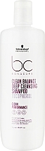 УЦІНКА Шампунь для волосся - Schwarzkopf Professional Bonacure Clean Balance Deep Cleansing Shampoo * — фото N3