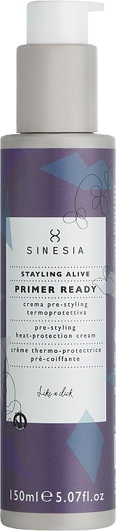 Термозахисний крем для укладання волосся - Sinesia Stayling Alive Primer Ready — фото N1