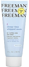 Духи, Парфюмерия, косметика Маска для лица - Freeman Sleepy Time Whipped Mask