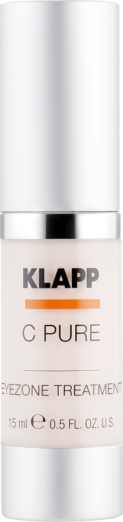 Крем для повік з вітаміном С - Klapp C Pure EyeZone Treatment — фото N2