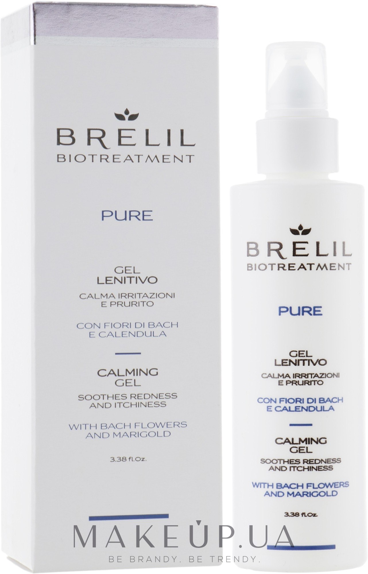 Заспокійливий гель для шкіри голови - Brelil Bio Traitement Pure Calming Gel — фото 100ml