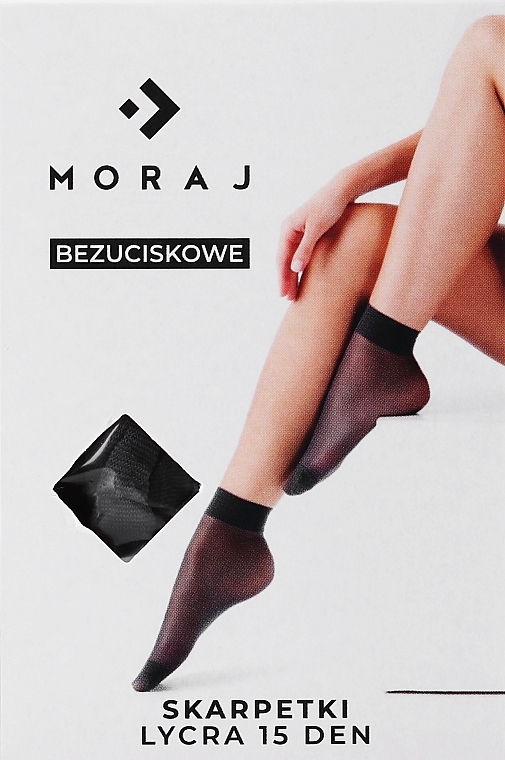Шкарпетки жіночі, 15 DEN, grigio - Moraj — фото N1