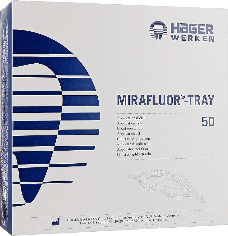 Капы для минерализации зубов - Miradent Mirafluor Tray (Large)