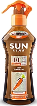 Спрей-масло для быстрого загара SPF 10 - Sun Like Deep Tanning Oil SPF 10 Pump — фото N1
