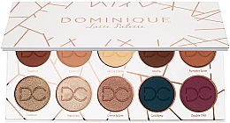 Парфумерія, косметика Палетка тіней для повік - Dominique Cosmetics Latte Palette