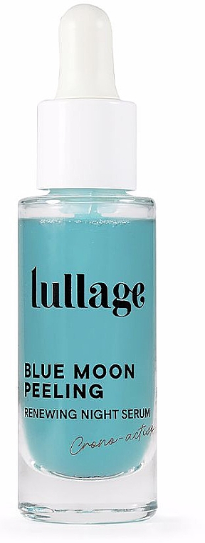 Отшелушивающая ночная сыворотка - Lullage Blue Moon Peeling Renewing Night Serum — фото N1